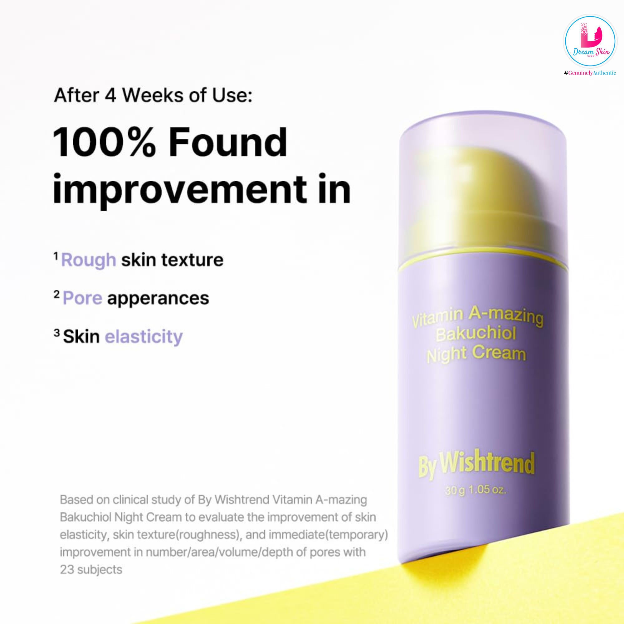 By Wishtrend Vitamin A-mazing Bakuchiol Night Cream [30g]